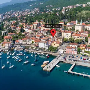 Volos With Roof Terrace, Sea View, Free Private Parking Opatija